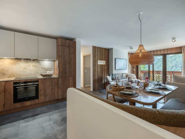 Residence ALCHIMIE, apartment 11B, kitchen, Châtel Tourisme