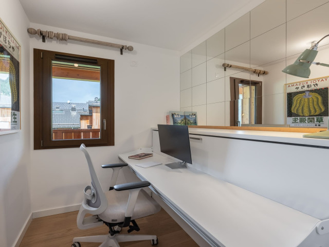 Résidence Alchimie, Appartement B23, Bureau, Châtel télétravail