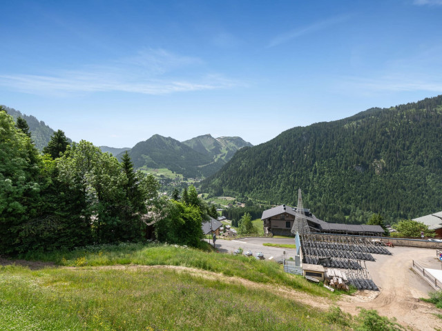 Résidence Alchimie, Appartement B23, Vue de la terrasse, Châtel Portes du Soleil
