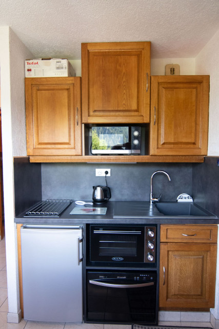 Résidence Alexandra, appartement n°6, Cuisine, Châtel Alpes Françaises 74