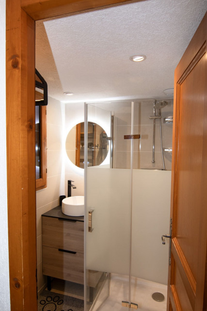 Résidence Alexandra, appartement n°6, salle de bain, Châtel Vallée d'Abondance
