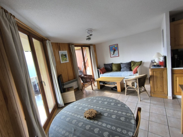 Résidence Alpage, Appartement 3F, Châtel, Séjour, Détente à la montagne