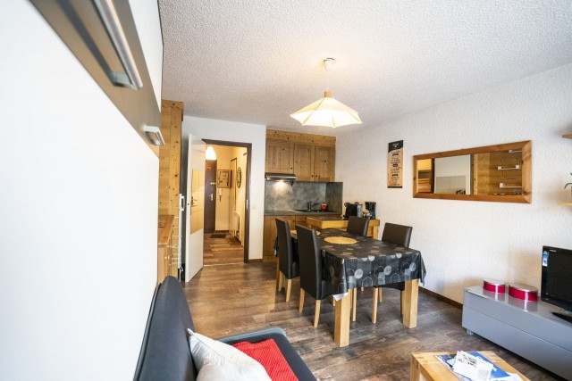 Résidence Alpenlake 107, studio 4 personnes, séjour, Vonnes, Châtel