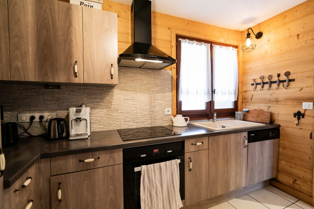 Résidence Alpina, Appartement n°8, Cuisine, Châtel Portes du Soleil