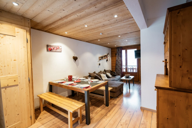 Résidence Alpina, Appartement n°8, Séjour, Châtel