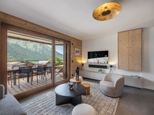 Apartment block Art Mony, Apartment 107, Chatel, Living room, Family Gateway 