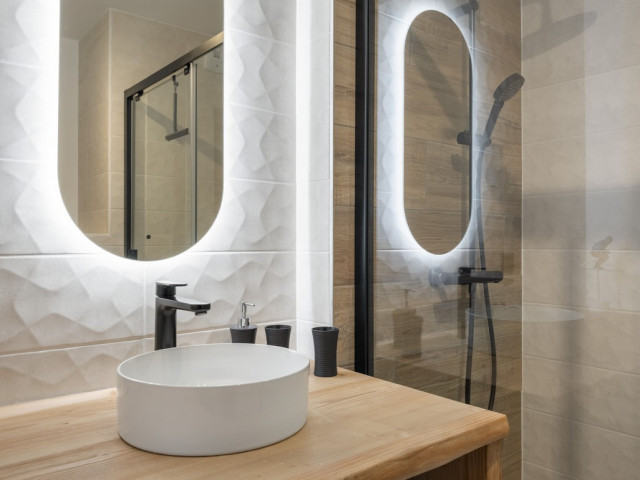 Apartment block Art Mony, Apartment 203, Chatel, Shower room, Destination Chatel