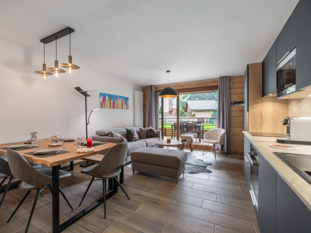 Apartment block Art Mony, Apartment 203, Chatel, Living room, Family gateway