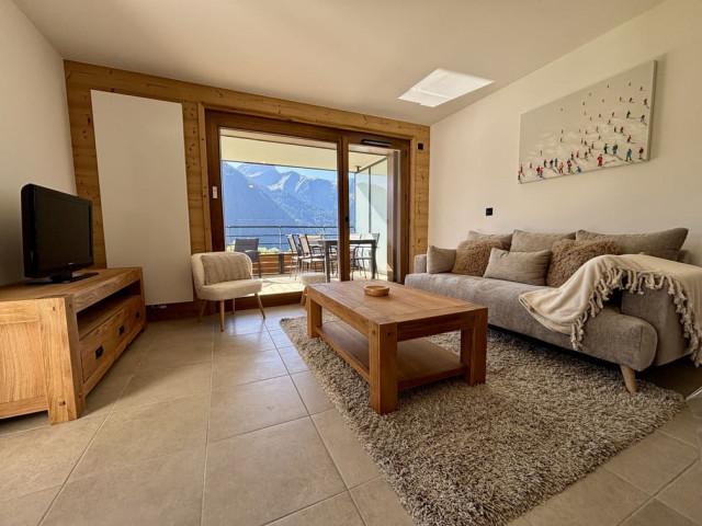 Résidence Art Mony, Appartement 205A, Châtel, Séjour, Escapade familiale