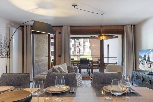 Art Mony Residence, Apartment 209, Châtel, Kitchen, Apartment Rental