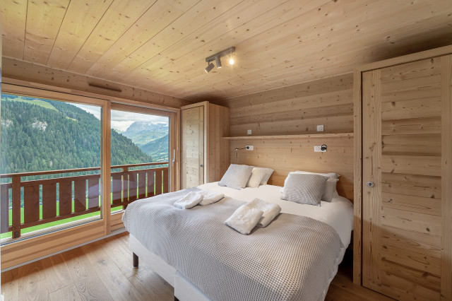 Résidence chalet de Vonnes - Appartement 10 - chambre - Châtel 74390
