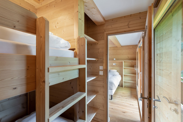 Résidence chalet de Vonnes - Appartement 10 - chambre dortoir - Châtel haute savoie