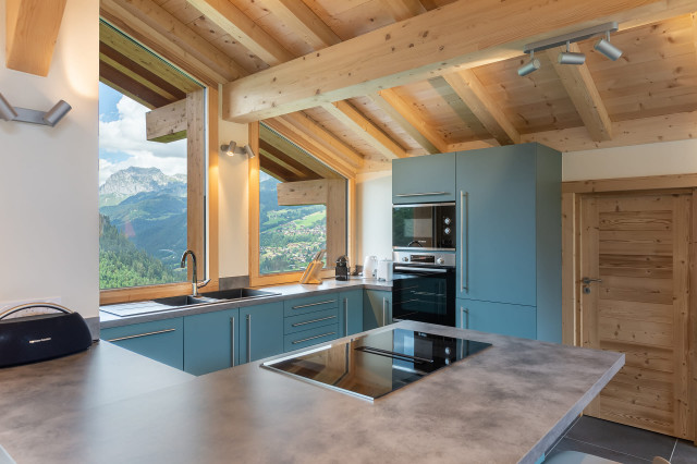 Résidence chalet de Vonnes - Appartement 10 - cuisine - Châtel haute-savoie