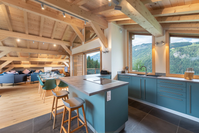 Résidence chalet de Vonnes - Appartement 10 - cuisine - Châtel montagne