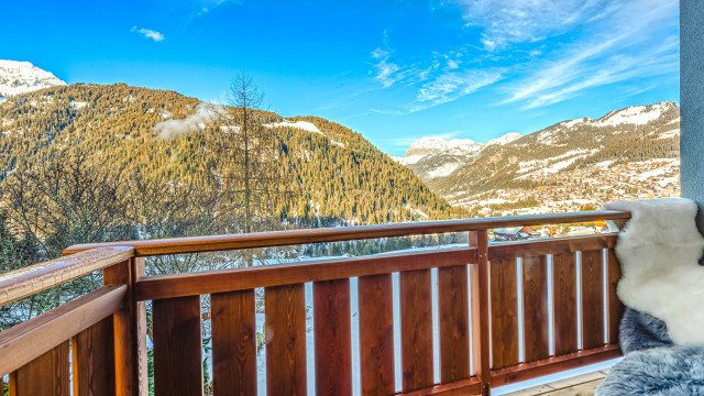 Résidence Chalet de Vonnes, Balcon vue montagnes, Châtel Neige 74390