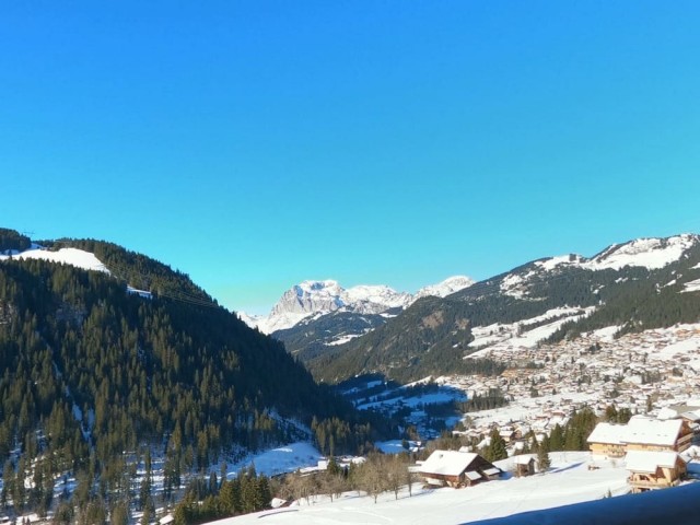 Résidence Chalet de Vonnes Châtel appartement 10 personnes vue montagnes