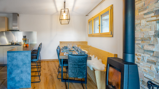 Residence Chalet de Vonnes, Dining corner, Châtel French Alps