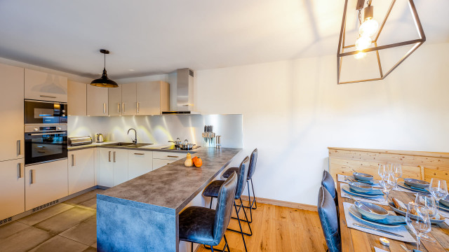 Residence Chalet de Vonnes, Kitchen, Châtel Mountain 74