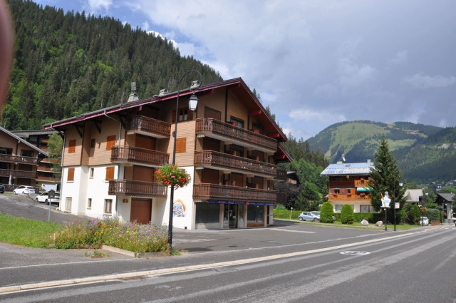 Chalet du Perthuis Residence, street view, Châtel Linga ski resort
