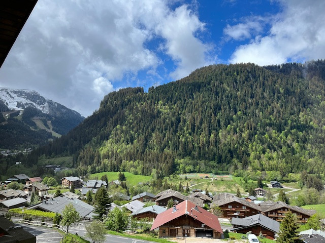 Résidence Chambron, Appartement n°4D, Vue balcon, Châtel Portes du Soleil