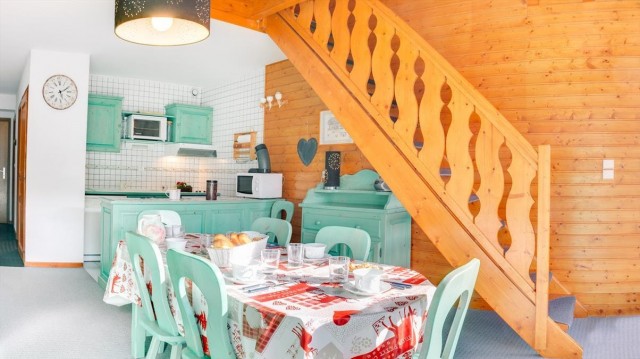 Résidence de Vonnes, 6 personnes, Châtel, Vonnes, cuisiné équipée, coin repas