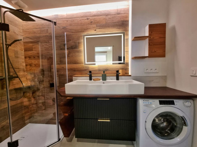 Residence Grand Tetras, Apartment 203, Shower room, 74390