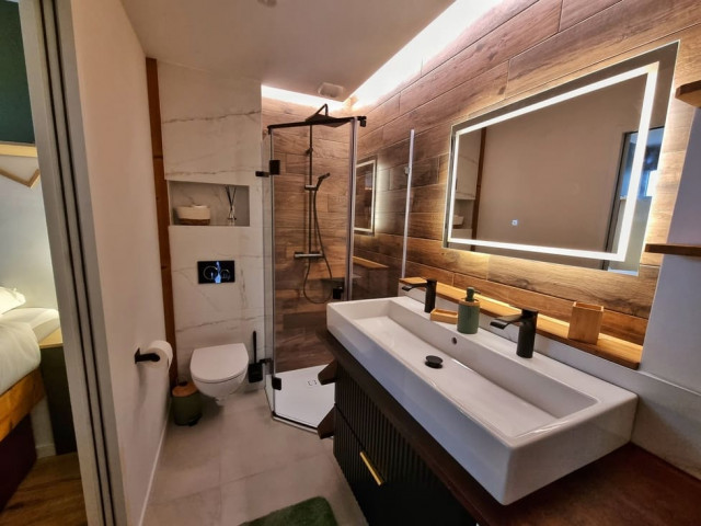 Residence Grand Tetras, Apartment 203, Shower room, Winter sports