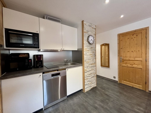 Résidence Isabela, Appartement 63A, Châtel, Cuisine, Location hébergement