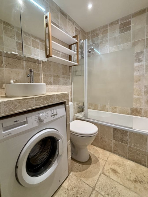 Résidence Isabela, Appartement 63A, Châtel, Salle de bains, Matériel de ski