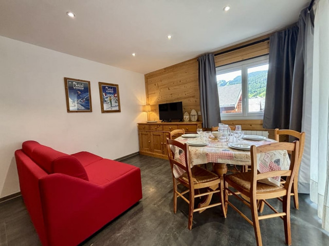 Résidence Isabela, Appartement 63A, Châtel, Séjour, Vacances en famille