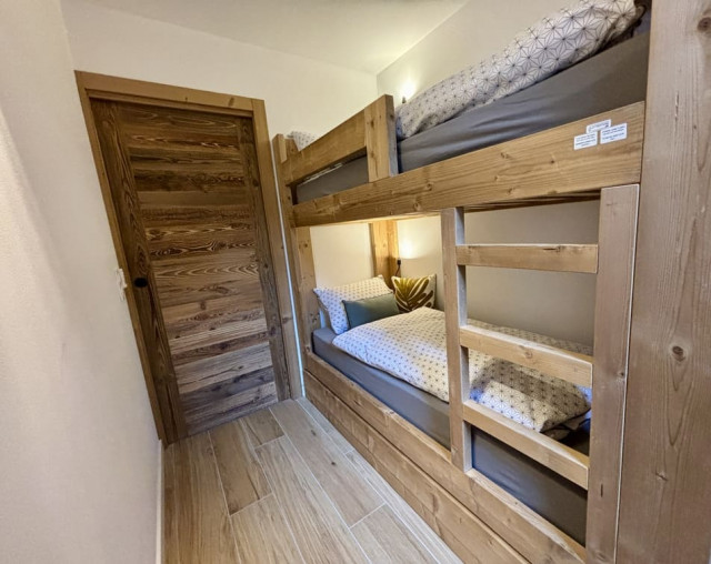 Résidence l'Alchimie, Appartement 11C, Châtel, Chambre lits superposés, Châtel Réservation