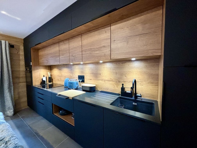 Résidence l'Alchimie, Appartement 11C, Châtel, Cuisine, Portes du Soleil