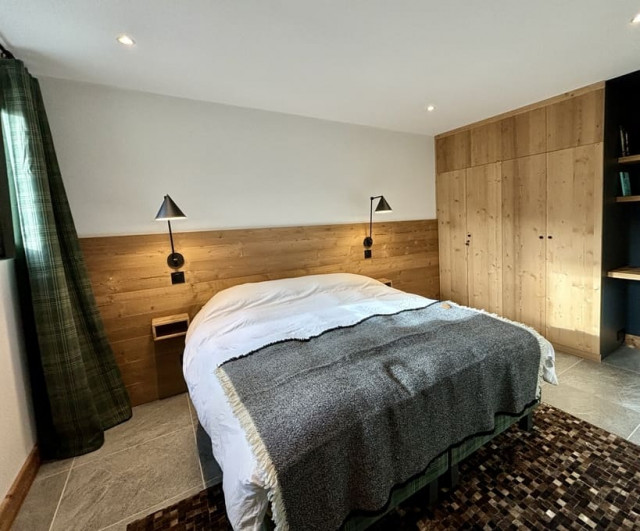 Résidence l'Alchimie, Appartement 12C, Châtel, Chambre double, Mont de grange