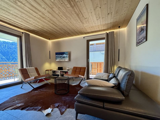 Résidence l'Alchimie, Appartement 12C, Châtel, Séjour, Station de ski