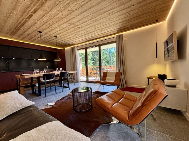 Résidence l'Alchimie, Appartement 12C, Châtel, Séjour, Vacances au ski