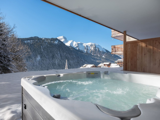 Résidence l'Alchimie, Appartement 1C, Châtel, Jacuzzi, Détente à la montagne