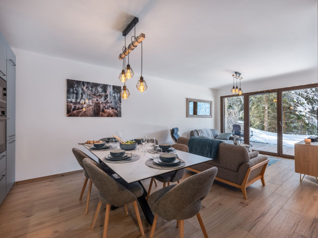 Résidence l'Alchimie, Appartement 1C, Châtel, Séjour, Forfait ski