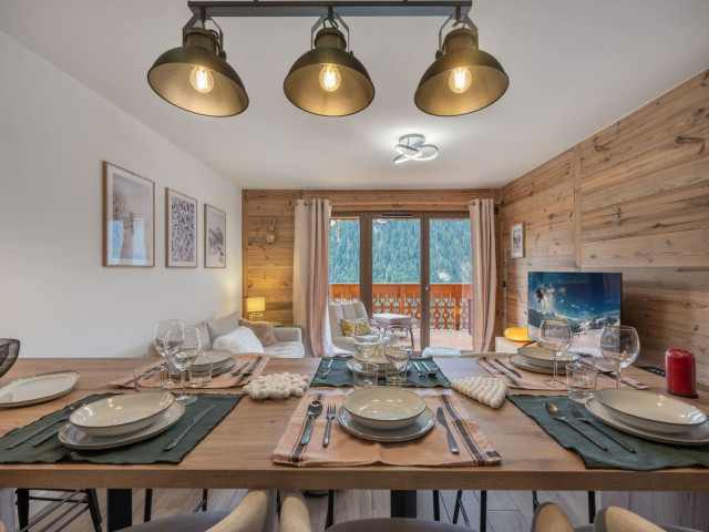 Residence l'Alchimie, Apartment 22B, Chatel, Living room, Raclette party