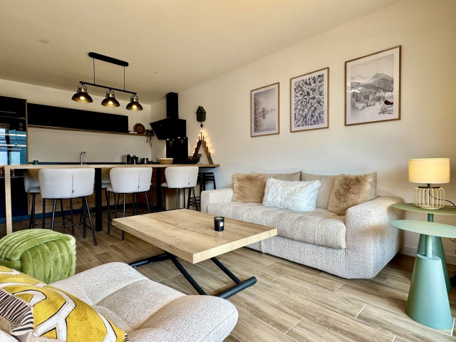 Résidence l'Alchimie, Appartement 22B, Séjour, Châtel Location