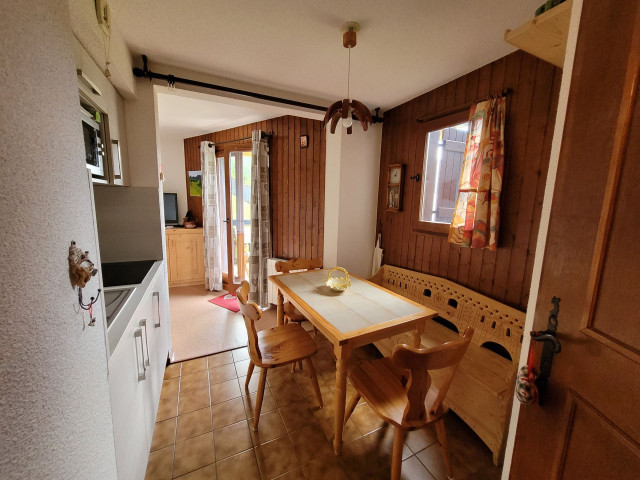 Résidence l'Alpage, Appartement 3E, Coin cuisine équipée, Châtel, Petit Châtel