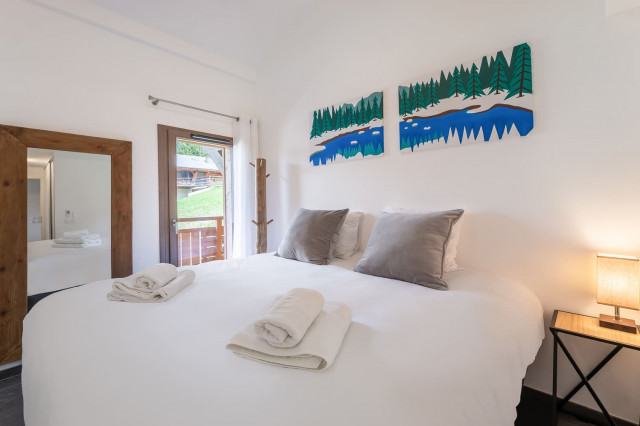 Residence l'Alpujarra, apartment 303,  Double bedroom, Châtel