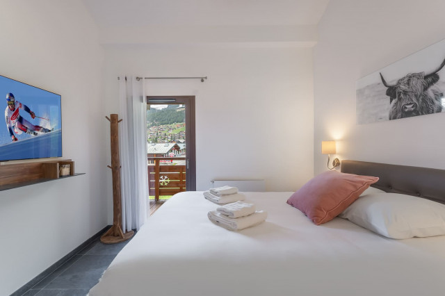Residence l'Alpujarra, apartment 303, Double bedroom, Châtel Ski