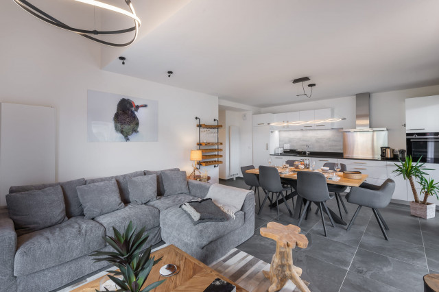 Residence l'Alpujarra, apartment 303, Living room, Châtel Family Holidays