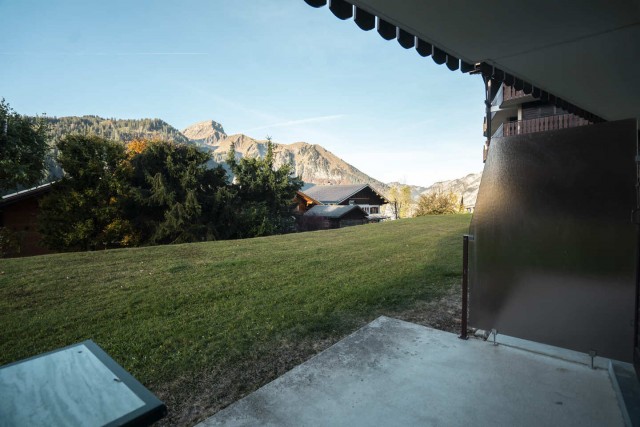 Résidence La Tovassière Vue de la Terrasse Châtel 