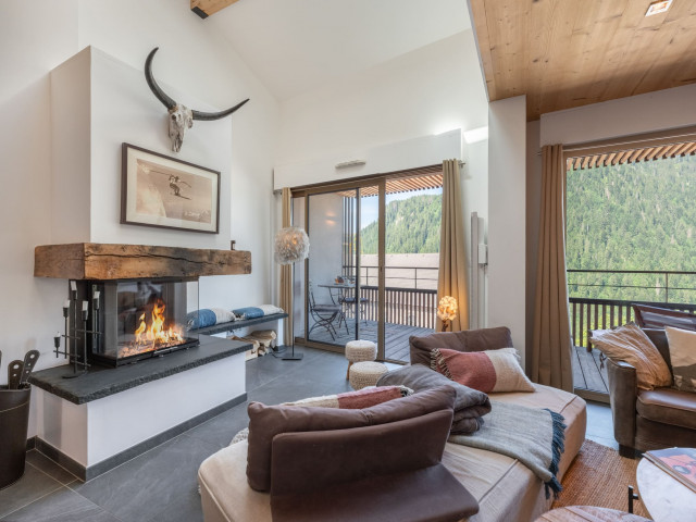 Résidence Le Lion d'Or, Appartement 12, Châtel, Séjour, Week-end évasion