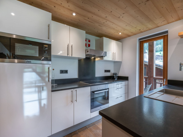 Residence Le Mont Blanc - Oasis, Apartment 07A, Chatel, Kitchen, Northern Alps