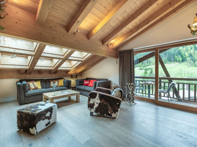 Résidence Le Mont Blanc - Oasis, Appartement 07A, La Chapelle d'Abondance, Séjour, Châtel Réservation