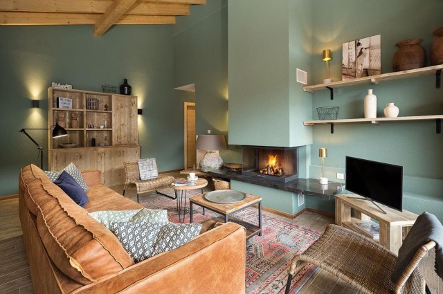 Résidence le Mont Royal, 8 personnes, Châtel, Vonnes, salon