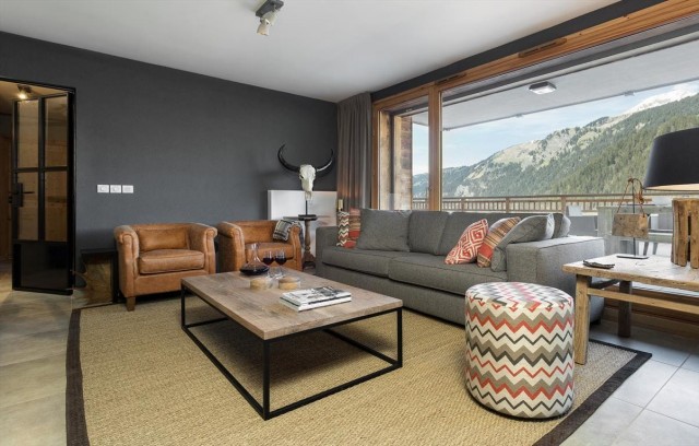 Résidence le Mont Royal, 8 personnes, Châtel, Vonnes, salon, salle à manger