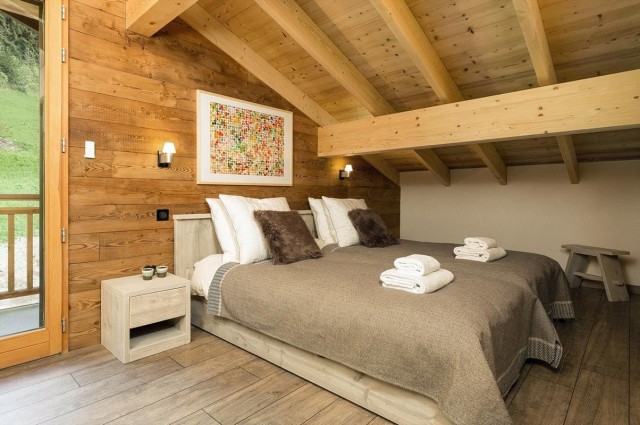 Résidence le Mont Royal, 9 personnes, Châtel, Vonnes, chambre double